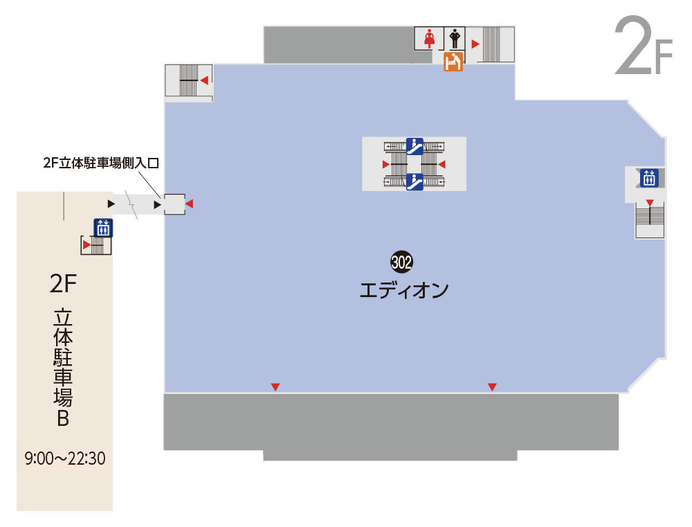 フロアガイド サントムーン柿田川